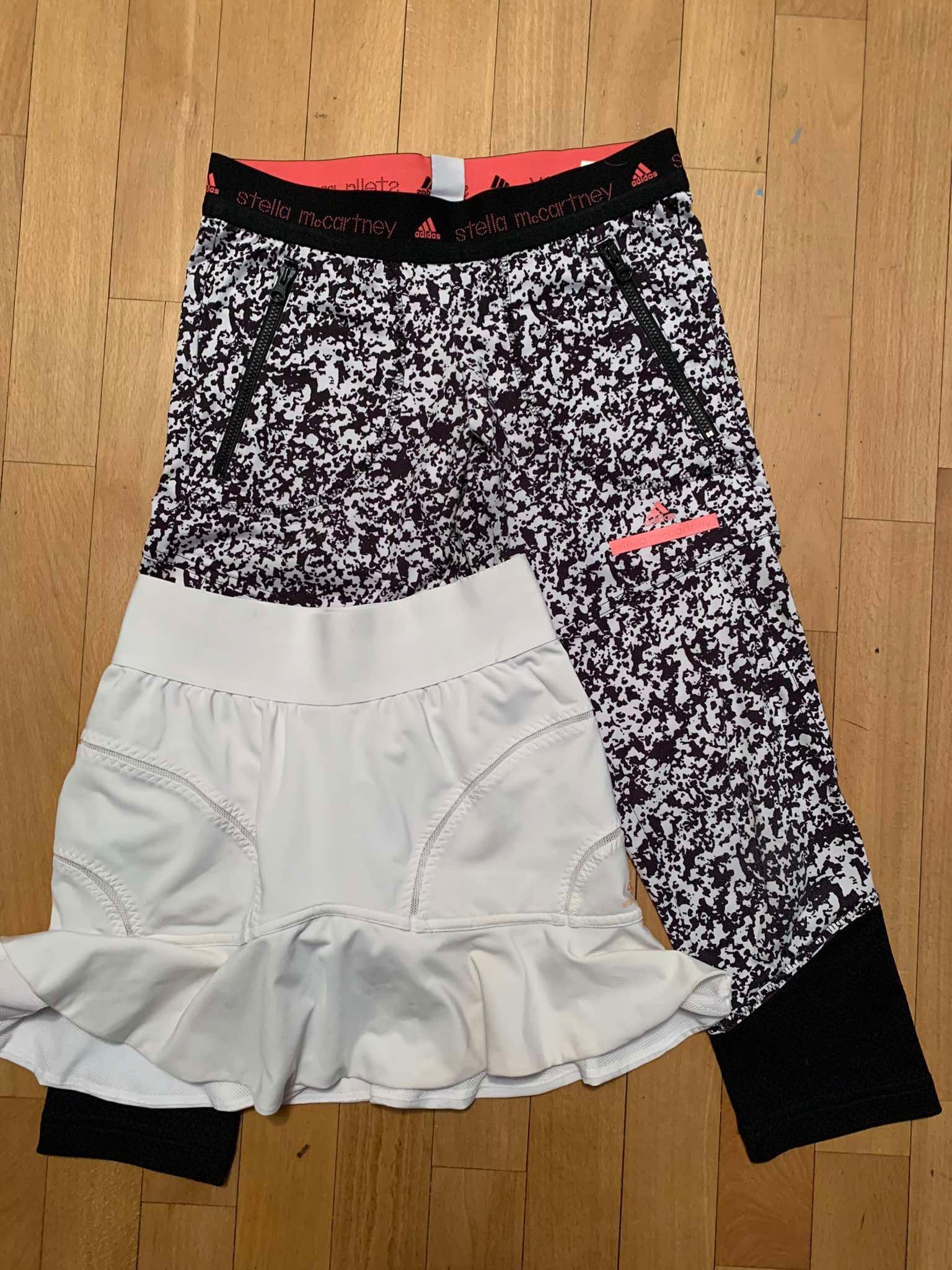 Spódnica tenisowa 28L i legginsy XS Adidas Stella MacCartney 8-10 lat