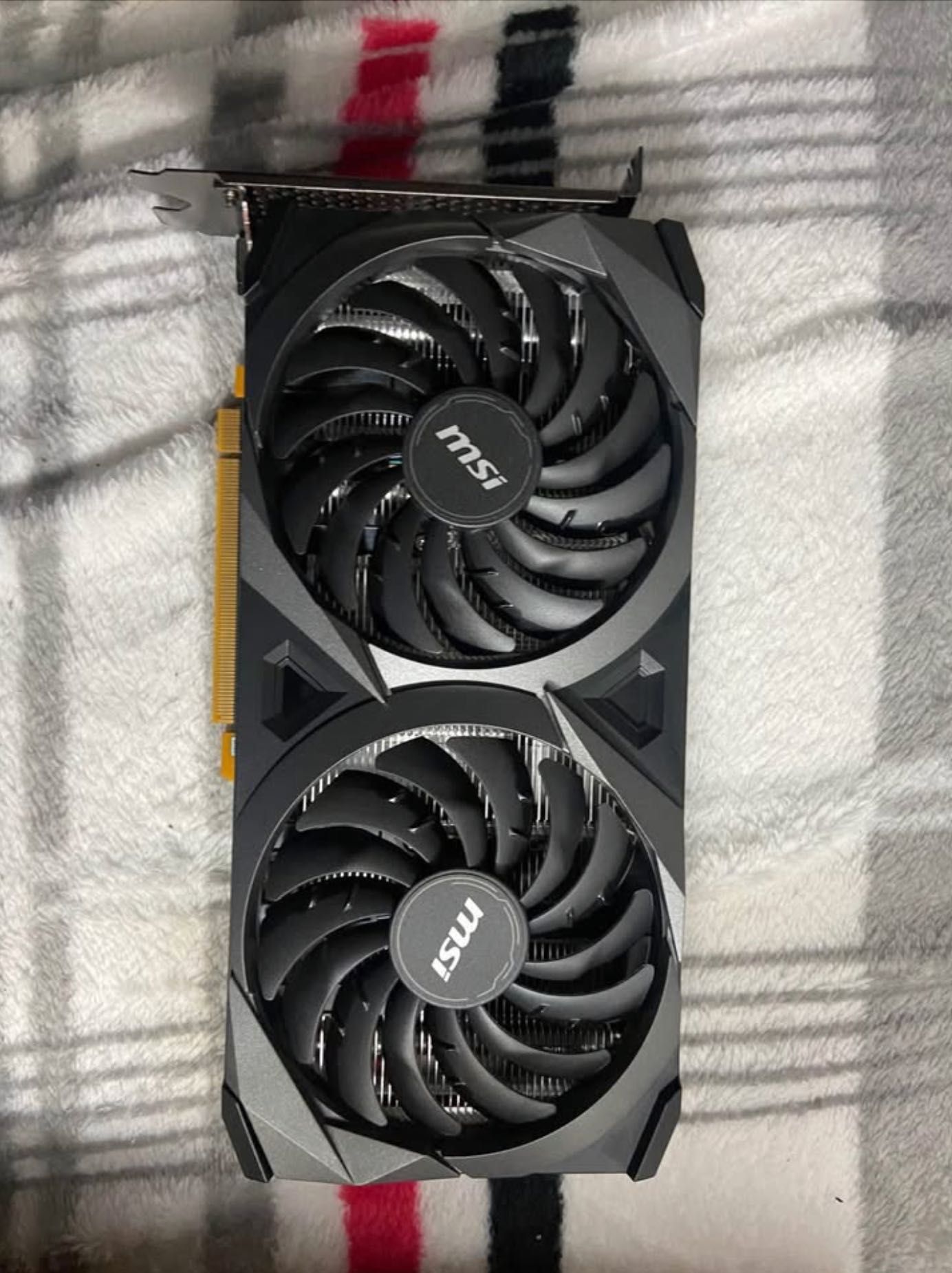 Gráfica MSI NVIDIA GeForce RTX 3060 "Ampere" Ventus 2X 12G OC GDDR6