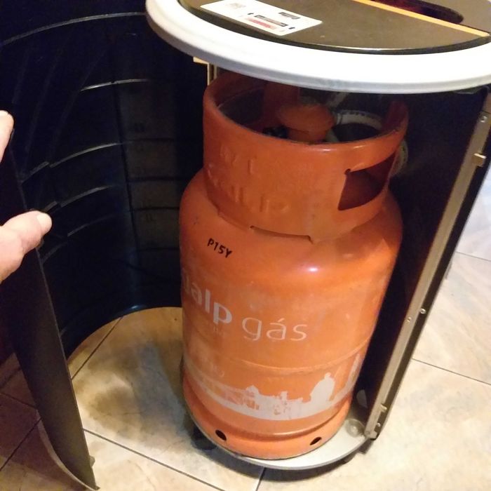 Vendo aquecedor a gaz como novo.