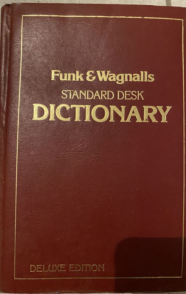 Dictionary standard desk deluxe edition ANG