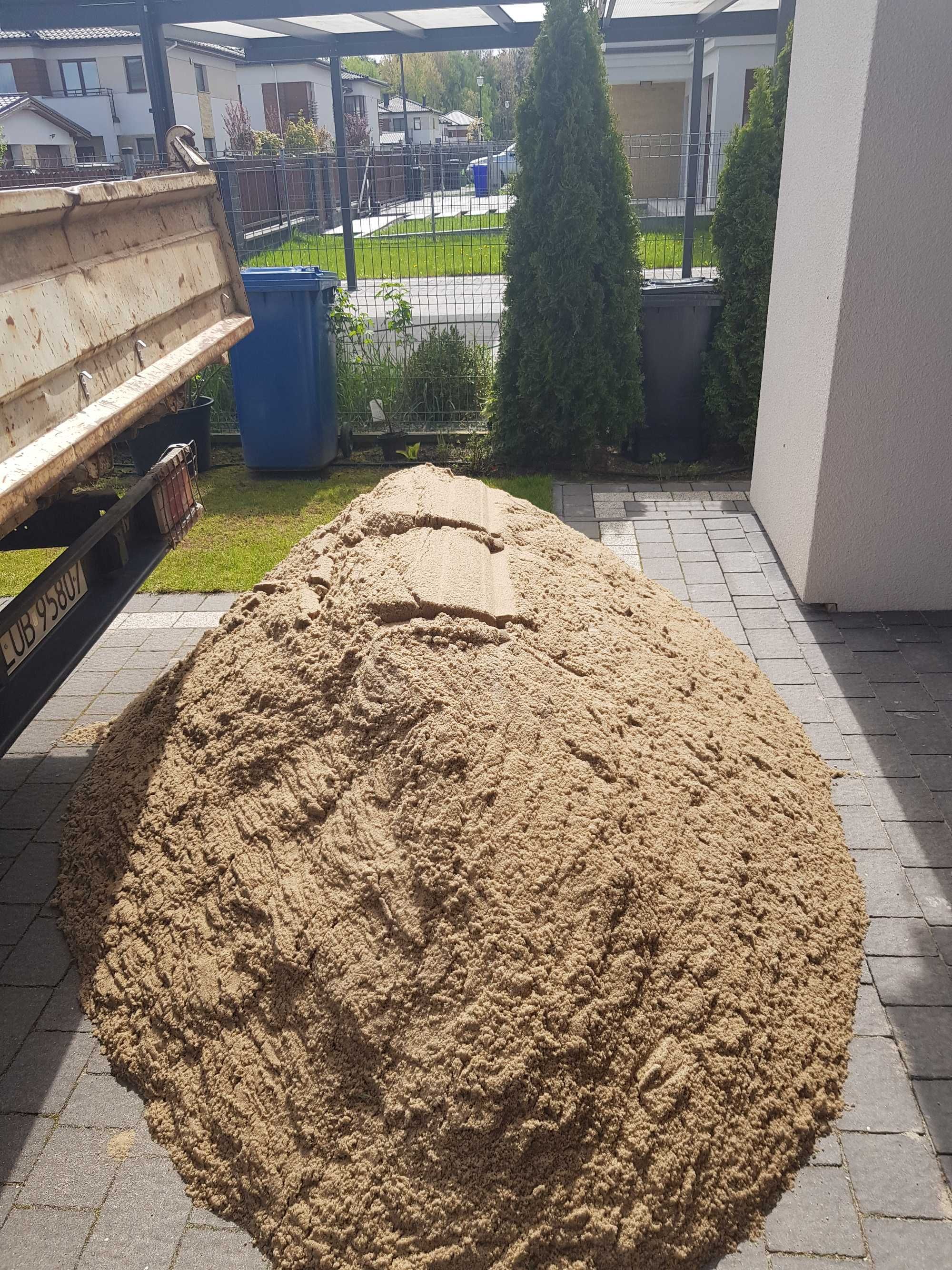 Podsypka pod kostkę * Piasek * Żwir * Tłuczeń * Kruszywa * Ziemia