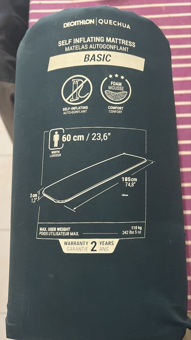 Esteira a ar auto insuflavel