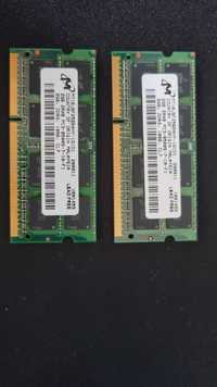 4GB RAM 2x2GB, DDR3, 1066, CL7  laptop