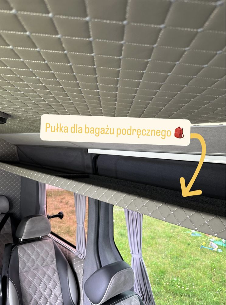Wypożyczalnia. Wynajem bus 9 osobowy VIP Opel Movano Renault Master