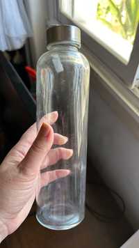 garrafa de vidro com tampa