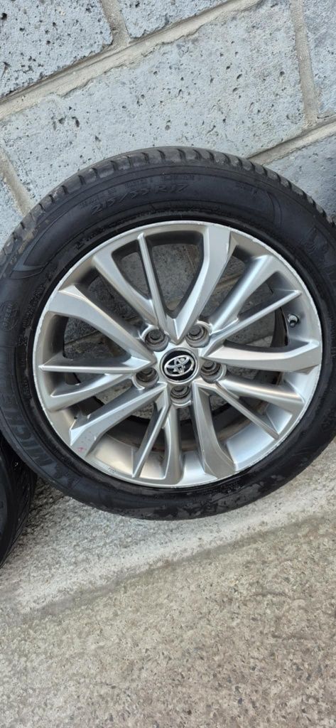 Felgi koła komplet 5x114.3 R17 czujniki tpms toyota kia nissan renault