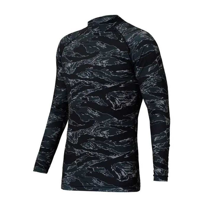 Чоловічий рашгард SPECPROM Black Tiger Stripes Camo ‼️ Є РОЗМІРИ ‼️