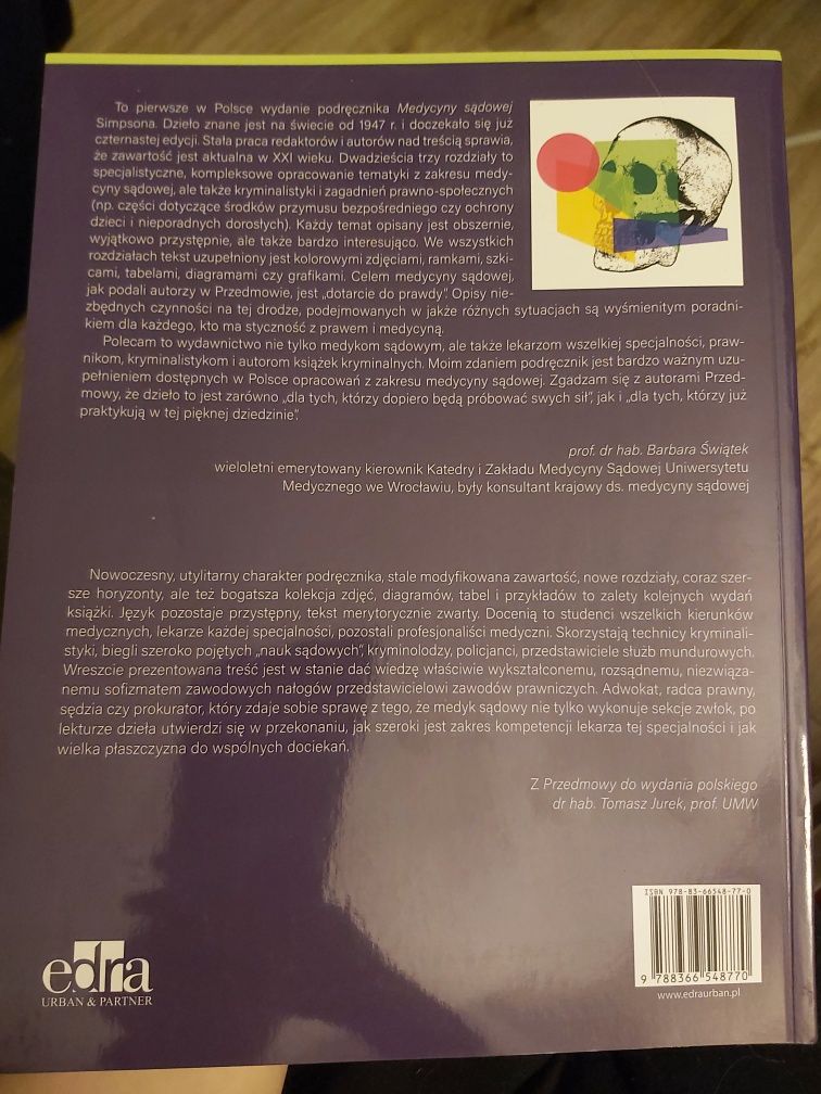 Podręcznik do medycyny sądowej Simpson