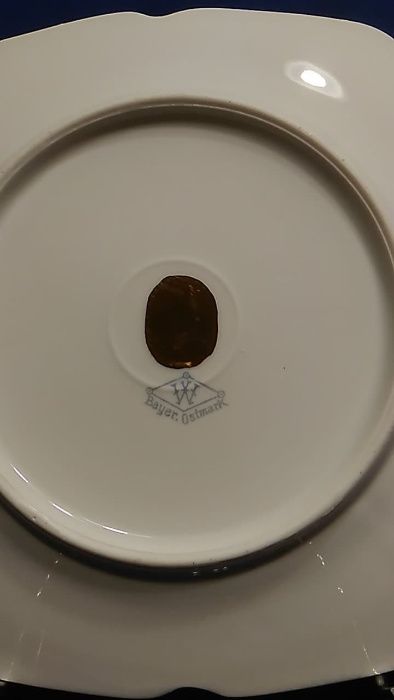 Talerzyk porcelana sygnowany Bayer Ostmark