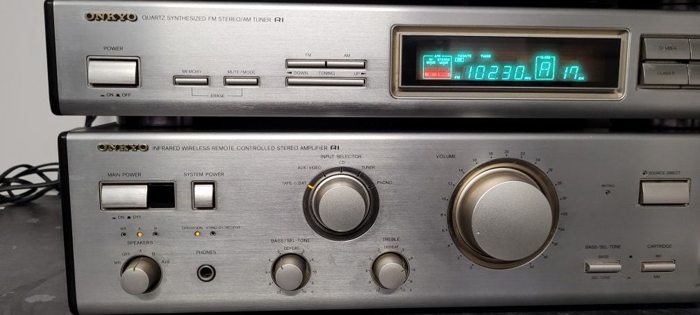 Duża wieża ONKYO A-803 T-403 TA-201 Oryginał Japan  PILOT !