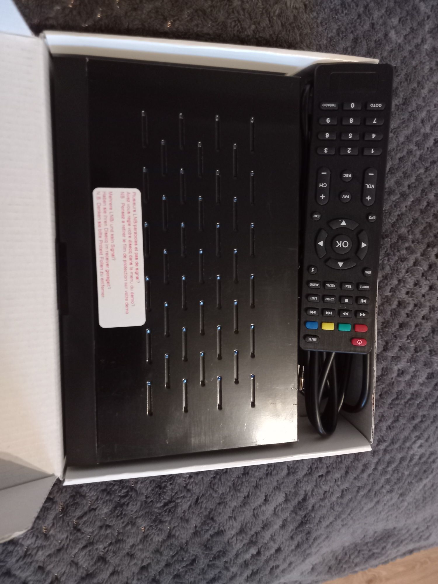 Tuner dekoder odbiornik DVB-S, DVB-S2 Echosat 20500 S FULL HD