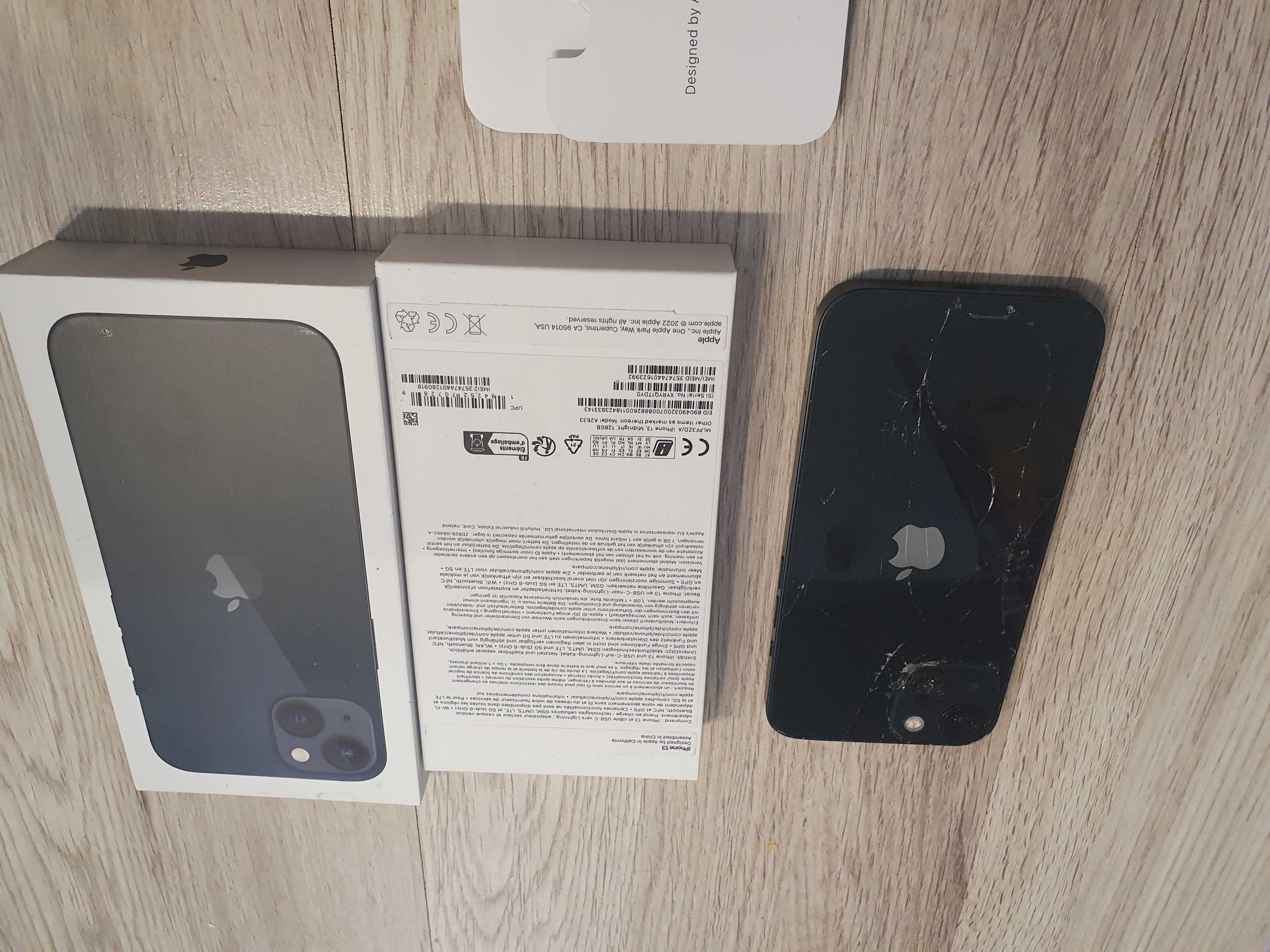 IPHONE 13 128 gb czarny