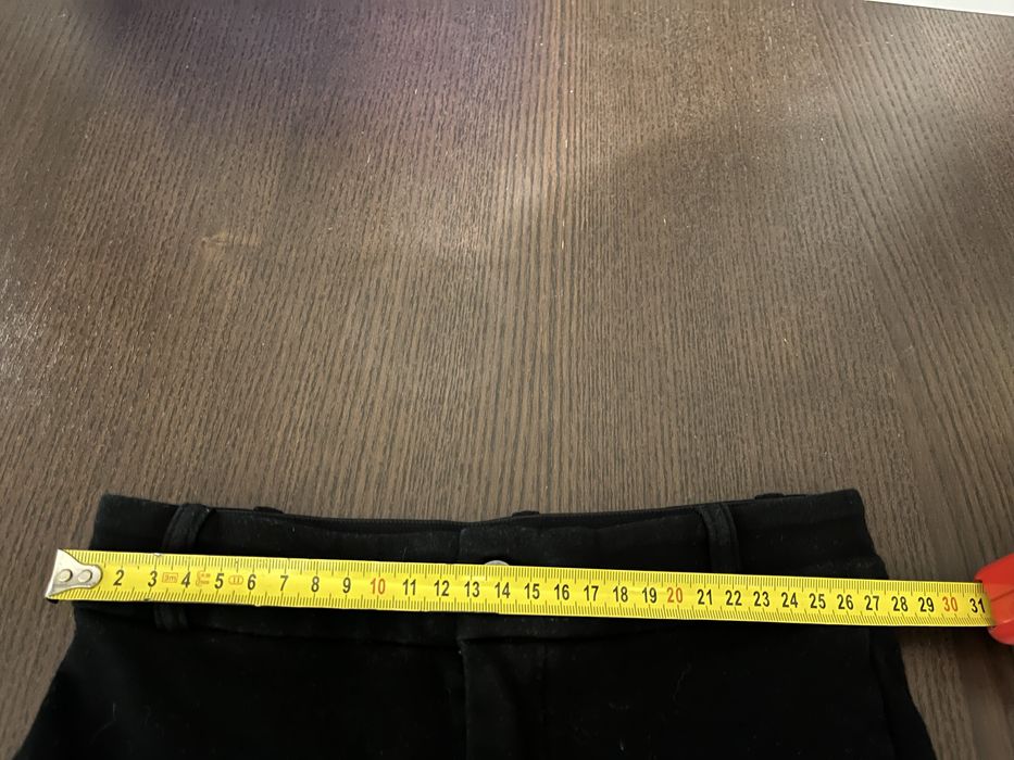 Bryczesy czarne Fouganza 6-8 lat