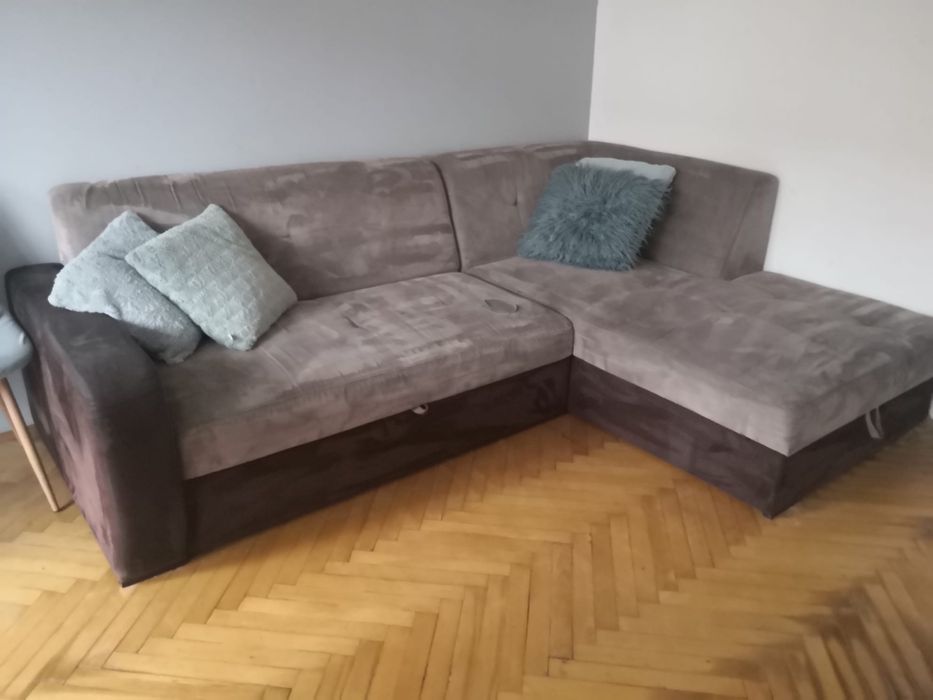 Narożnik z funkcją spania