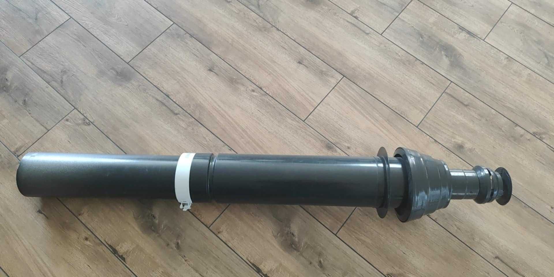 VAILLANT Komin Pionowe wyprowadzenie spalin 80/125  GRAFIT