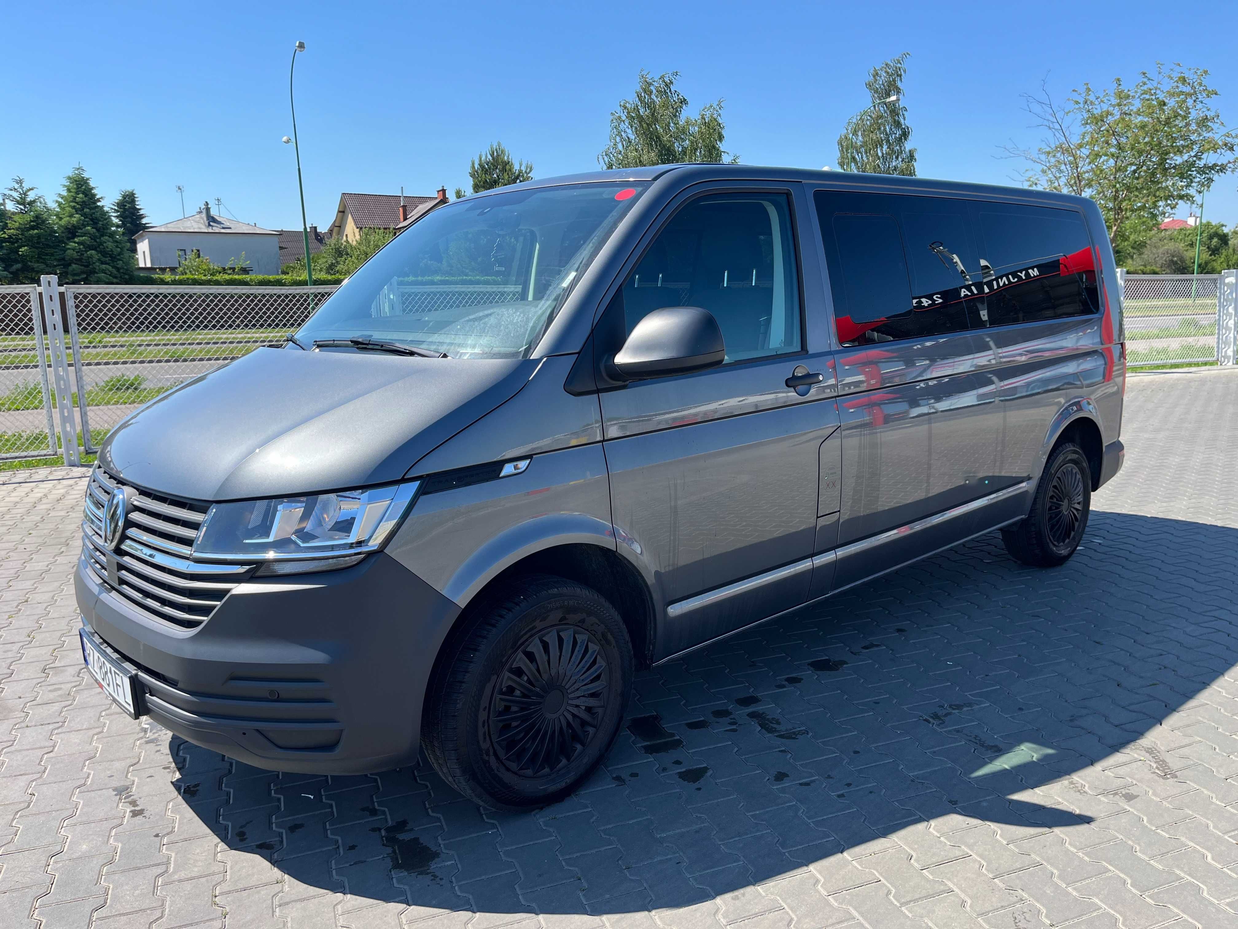 Wynajem bus 9 osobowy VW Transporter automat Ostatnie terminy na lato