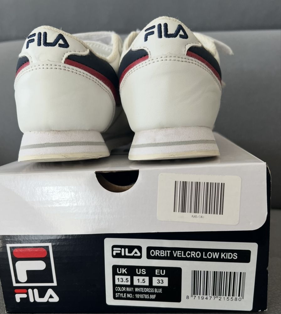 Białe sneakersy do szkoły lekkie wyhodne r. 33