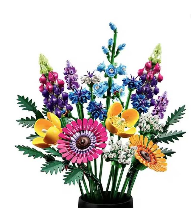 Конструктор сумісний з LEGO Botanicals Букет польових квітів (10313)