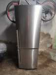 Lodówka SPRAWNA Electrolux srebrna 180cm