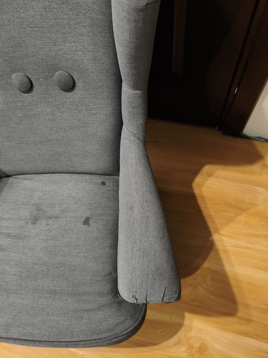 Fotel dziecięcy Ikea uszak