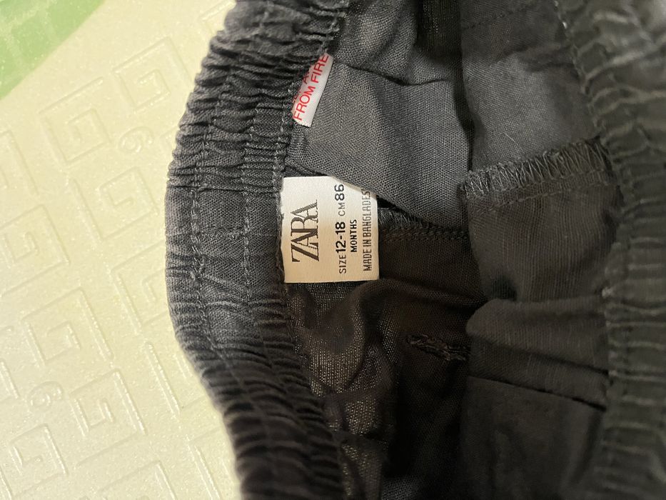 Штани Zara 86р для хлопчиків