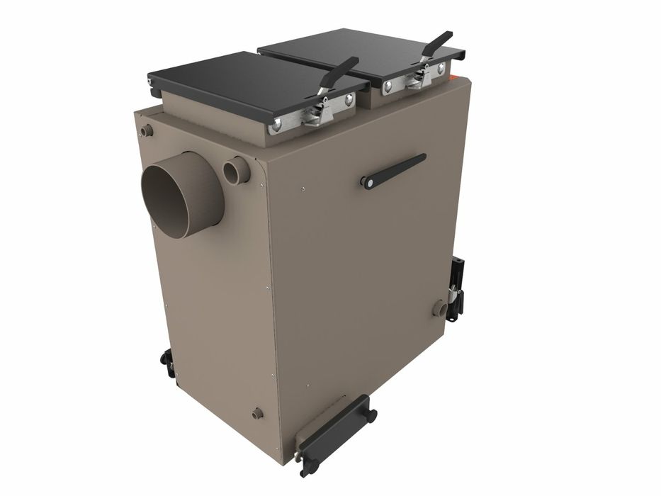 ‼АКЦІЯ Твердопливний котел. Котел Бізон Трьхходовий. Шахтний котел.‼