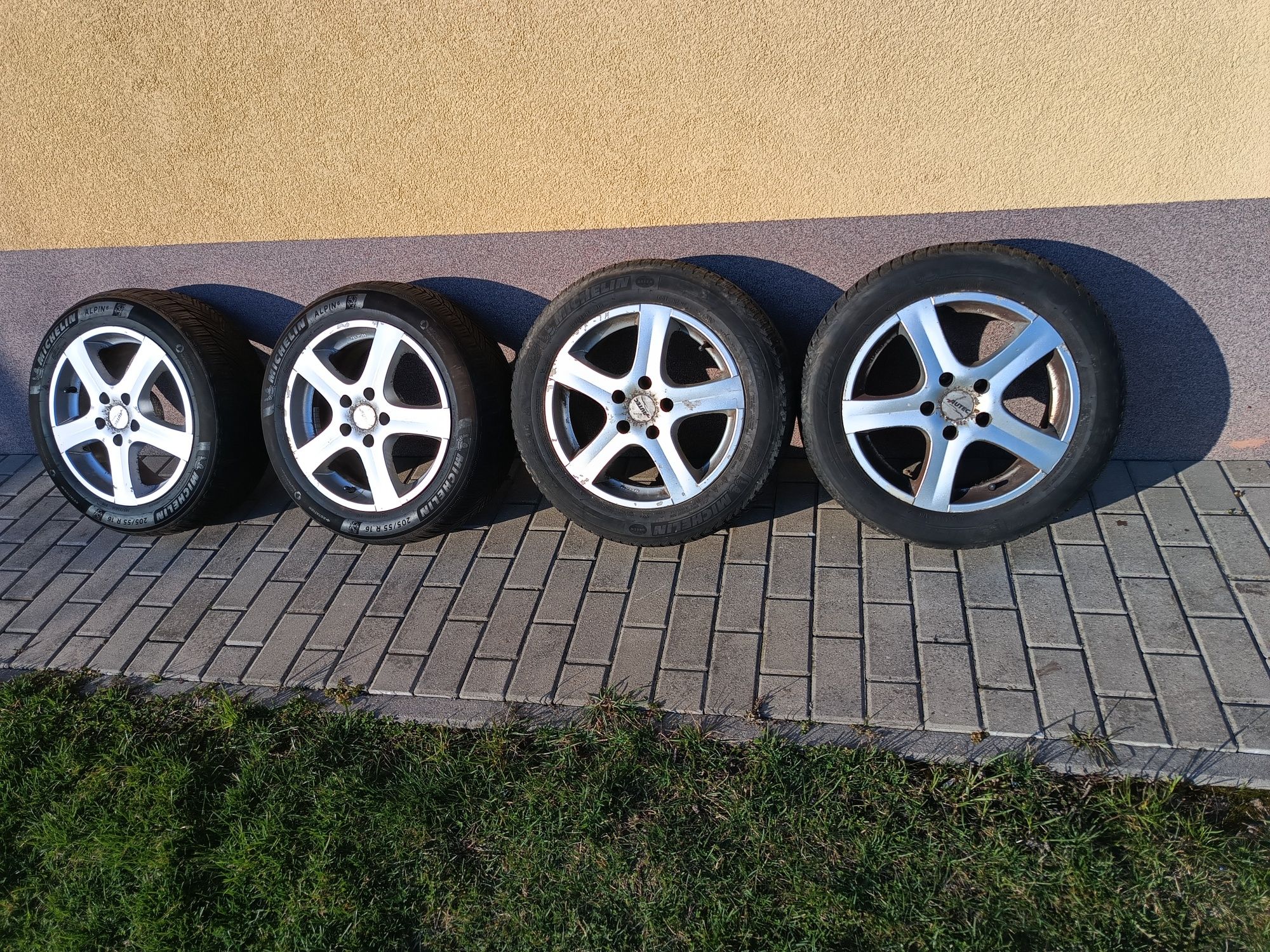 Alufelgi 5x112 Opony Michelin 205 55 R16 Passat B5 FL A6 A4