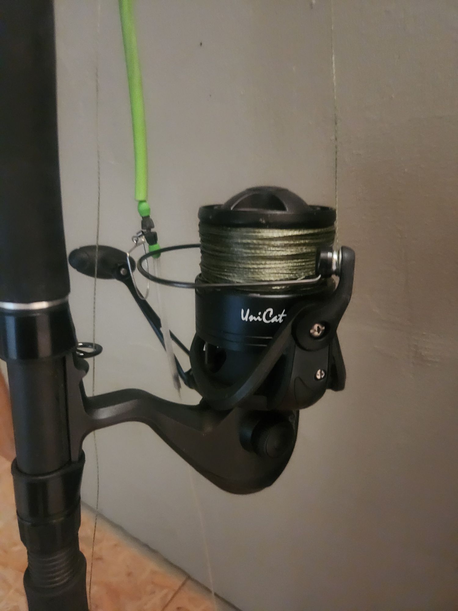Wedka sumowa shimano z kołowrotkiem