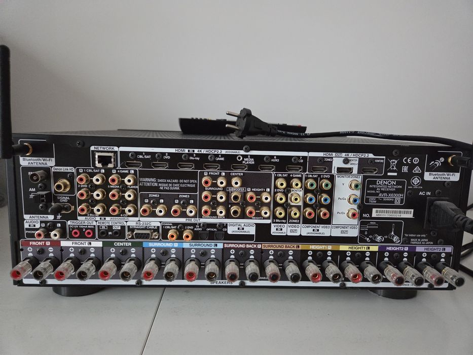 Denon AVR-X6300H Amplituner kina domowego