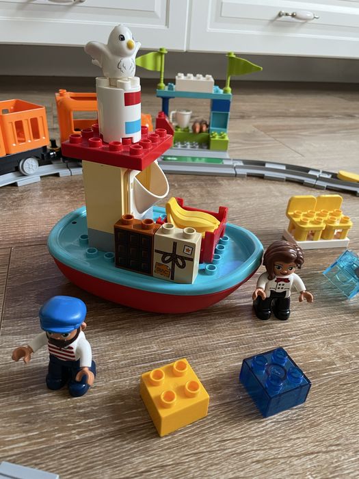 Lego duplo 10875 pociąg towarowy Warszawa