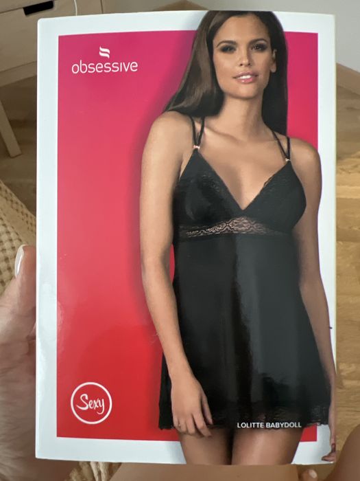 Пеньюар obsessive размер L/XL lolitte babydoll