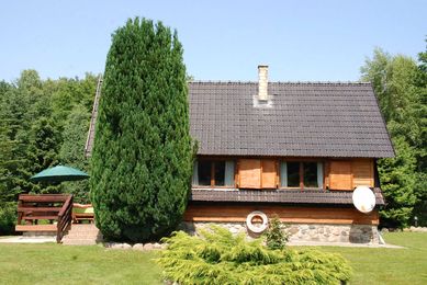 Ferienhaus max 6 Personen direkt am See Nörenberg-Ińsko