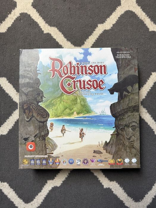 Gra planszowa Robinson Crusoe + DODATKI