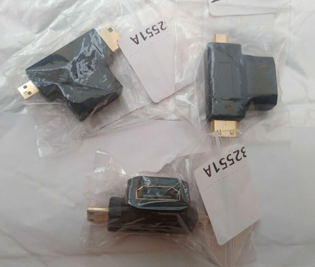 Переходник  HDMI Mini, Micro, соединитель, угловой