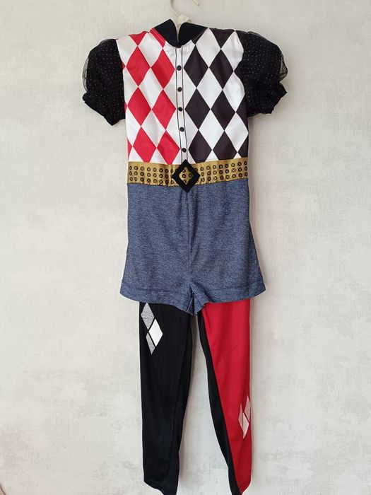 Детский костюм клоуна, Харли Квин, джокера на Хеллоуин