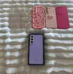 Idealny Samsung S22 akcesoria fioletowy