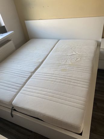 Łóżko Malm 180x200 cm plus materace