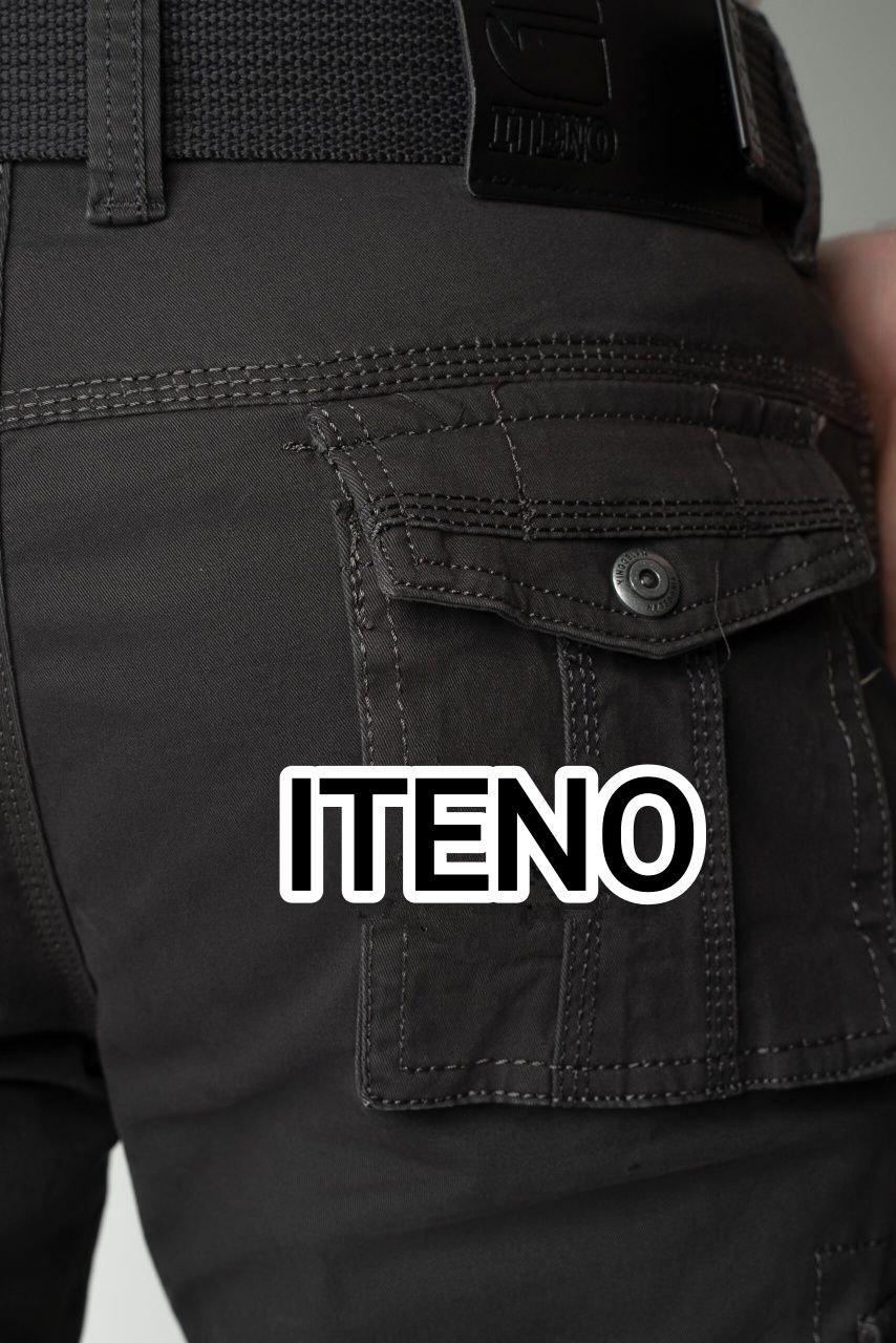 Штани чоловічі ITENO сірі (чорні,олива, коричневі,темно-сині)