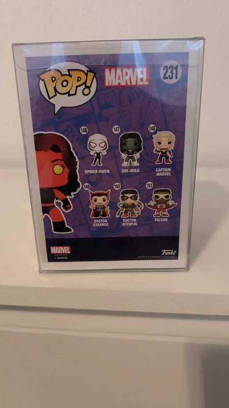 Funko Pop Red She-Hulk Marvela summer convet