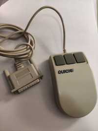 Stara kolekcjonerska myszka komputerowa 3 przyciski - RS232 db25 25pin