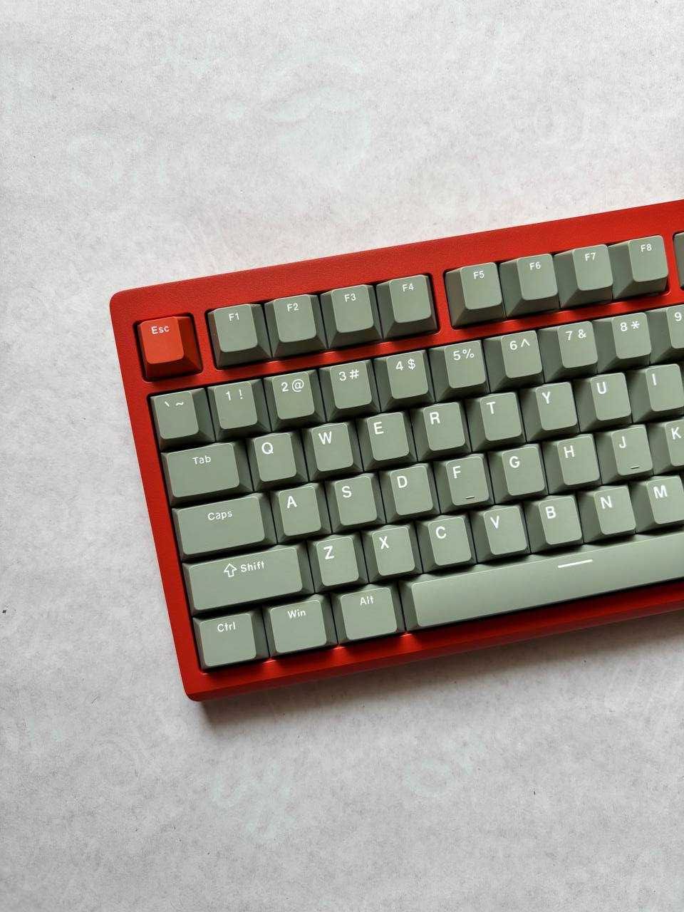 Гарантия! AJAZZ QS87 Алюминиевая механическая клавиатура