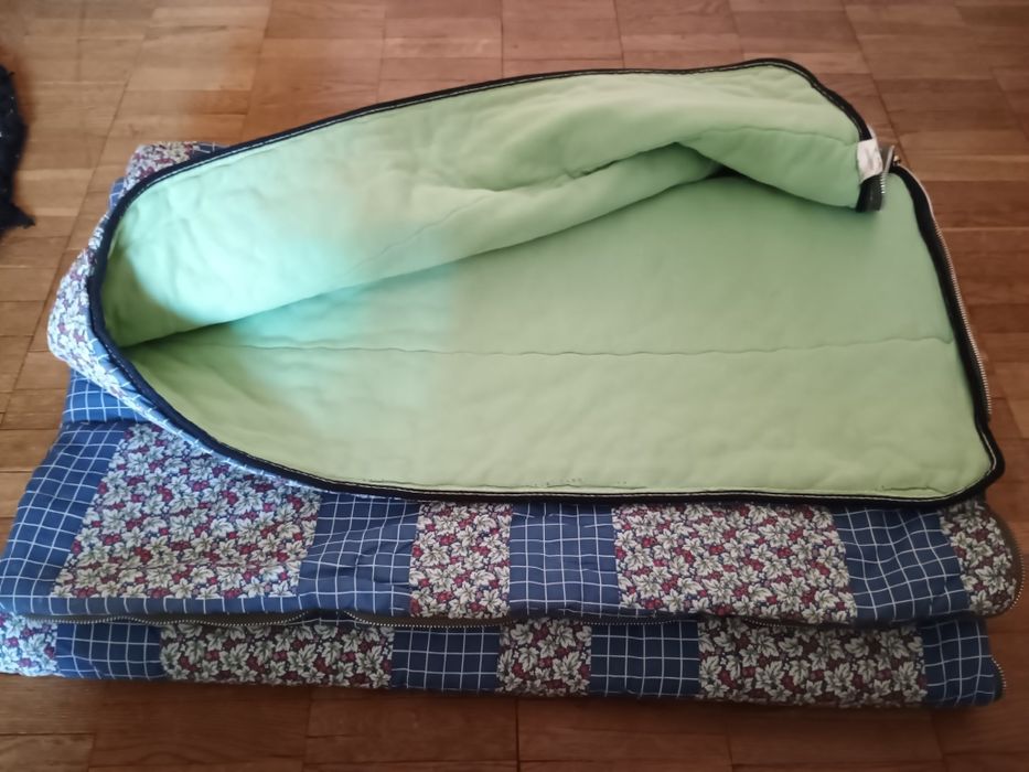 Двосторонній плед/ковдра/одіяло-спальний мішок