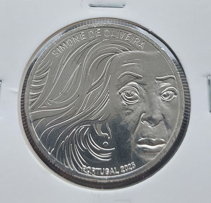 Portugal 2025 - Moeda 5€ - Simone de Oliveira - Diva Eterna