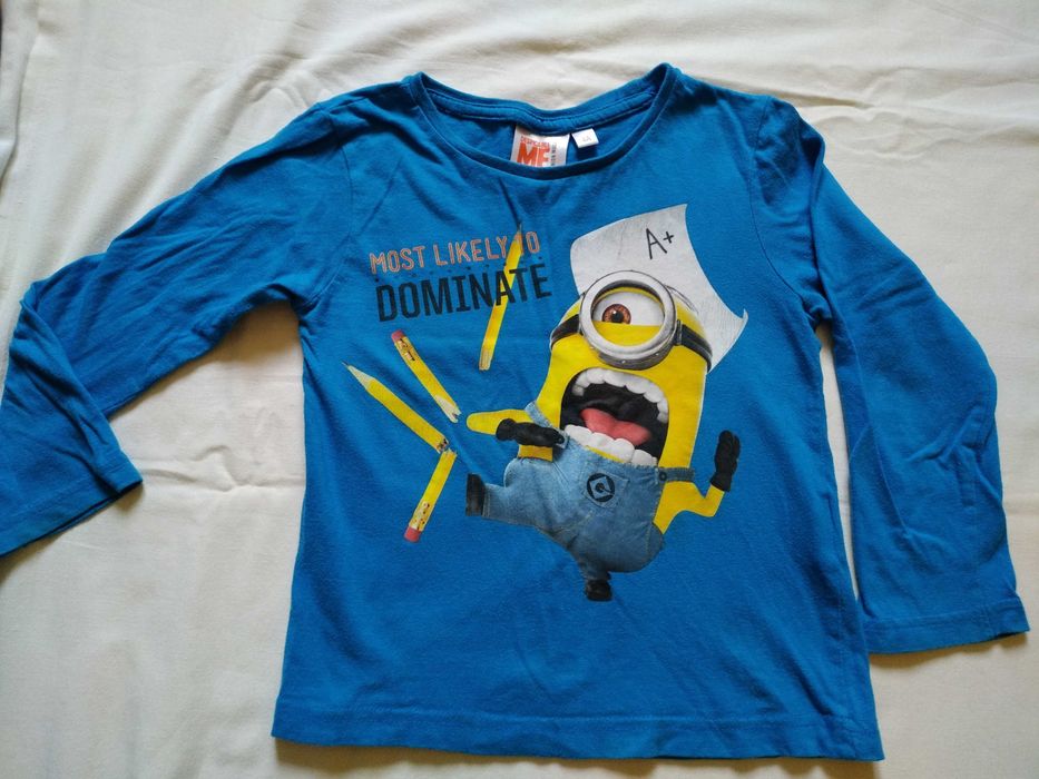 Лот из двух футболок для мальчика, на рост 104см.