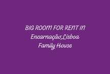 Room for rent in lisboa