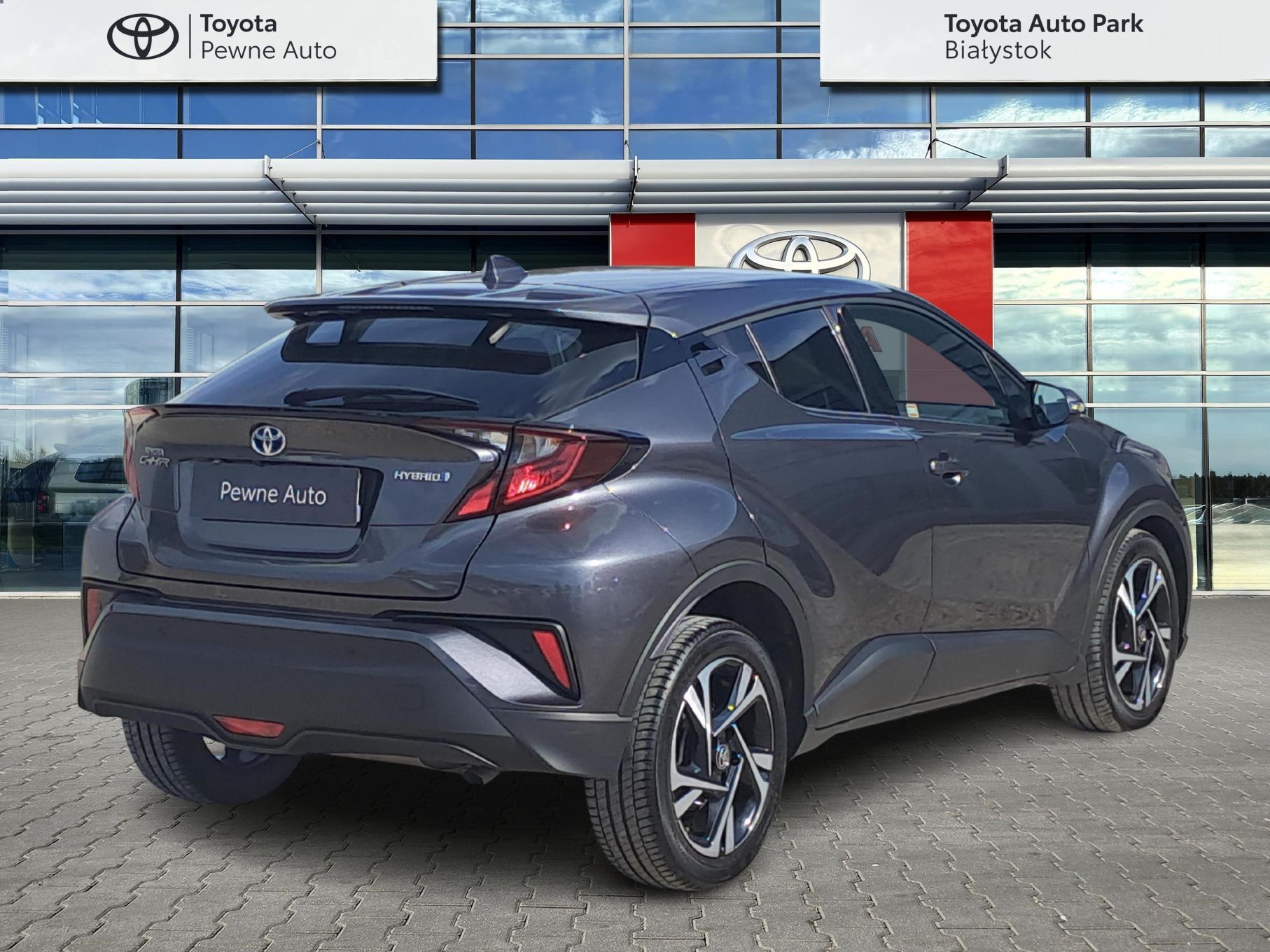 Toyota C-HR 1.8 Hybrid Style, Serwis ASO, Salon PL, Gwarancja 03/2027, FV VAT23%