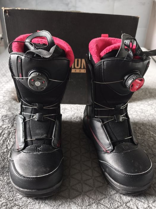 Buty snowboardowe damskie Salomon Kea 38,5 czarne