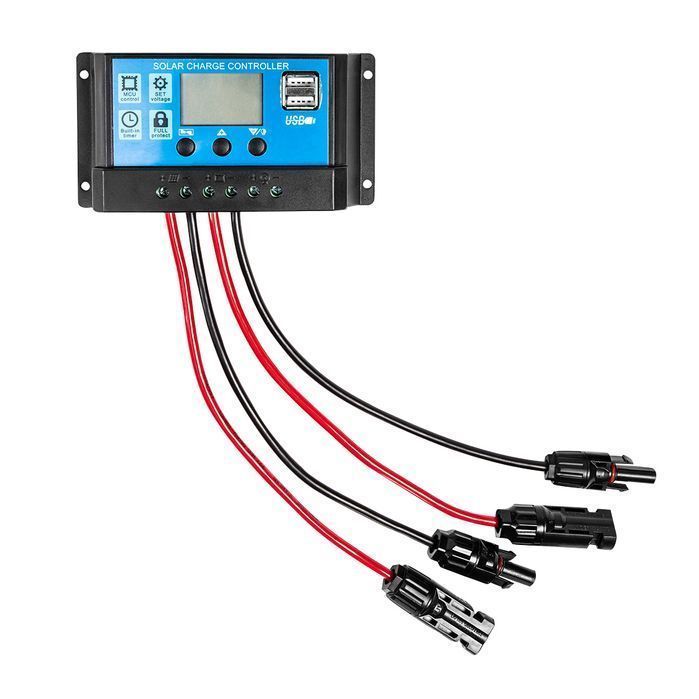 Kontroler Panelu Słonecznego 20A, 12/24V