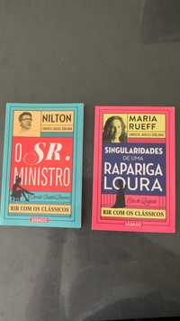 Livros coleção “Rir com os clássicos - Nilton e Maria Rueff”