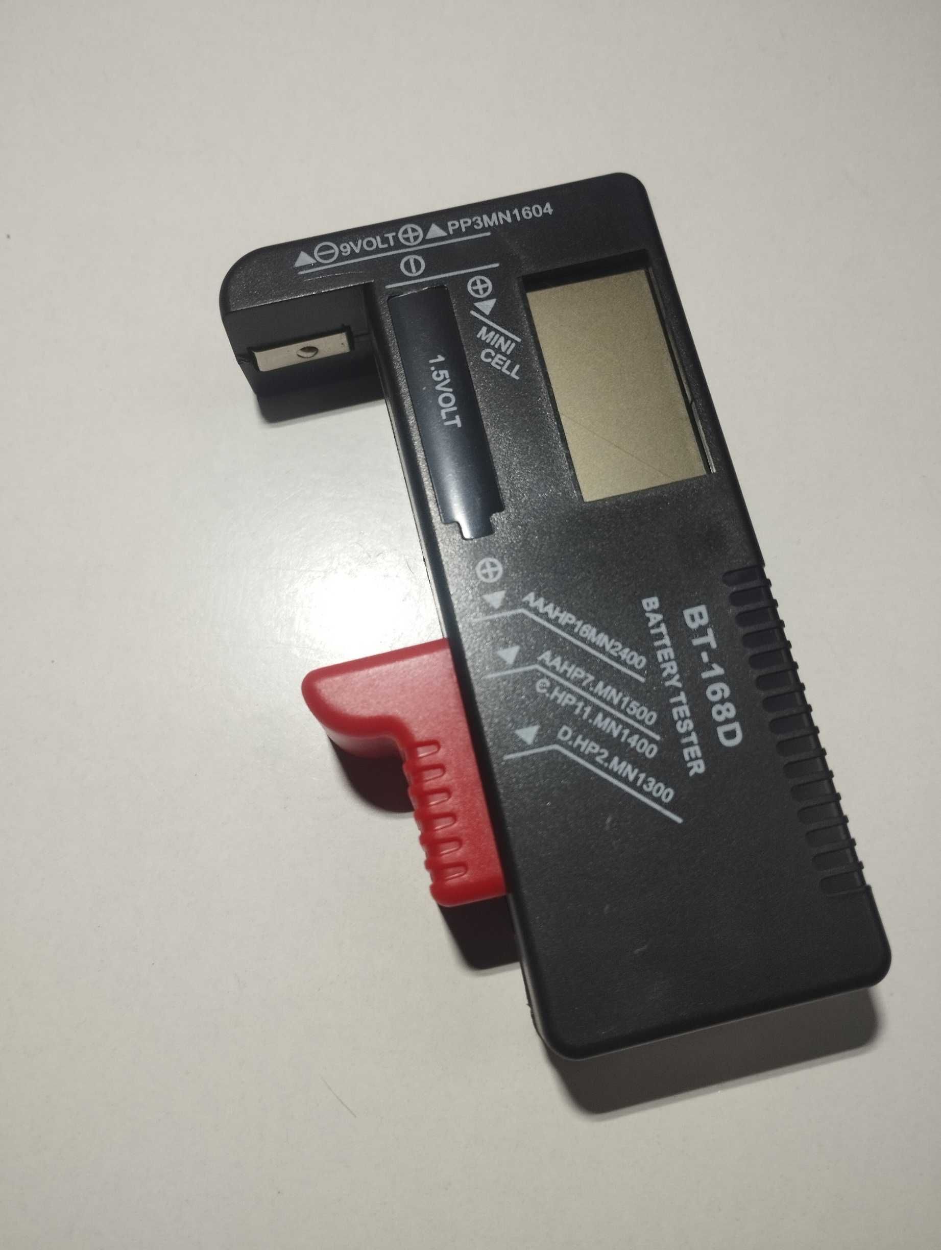 Verificador digital de pilha, bateria, medidor de tensão